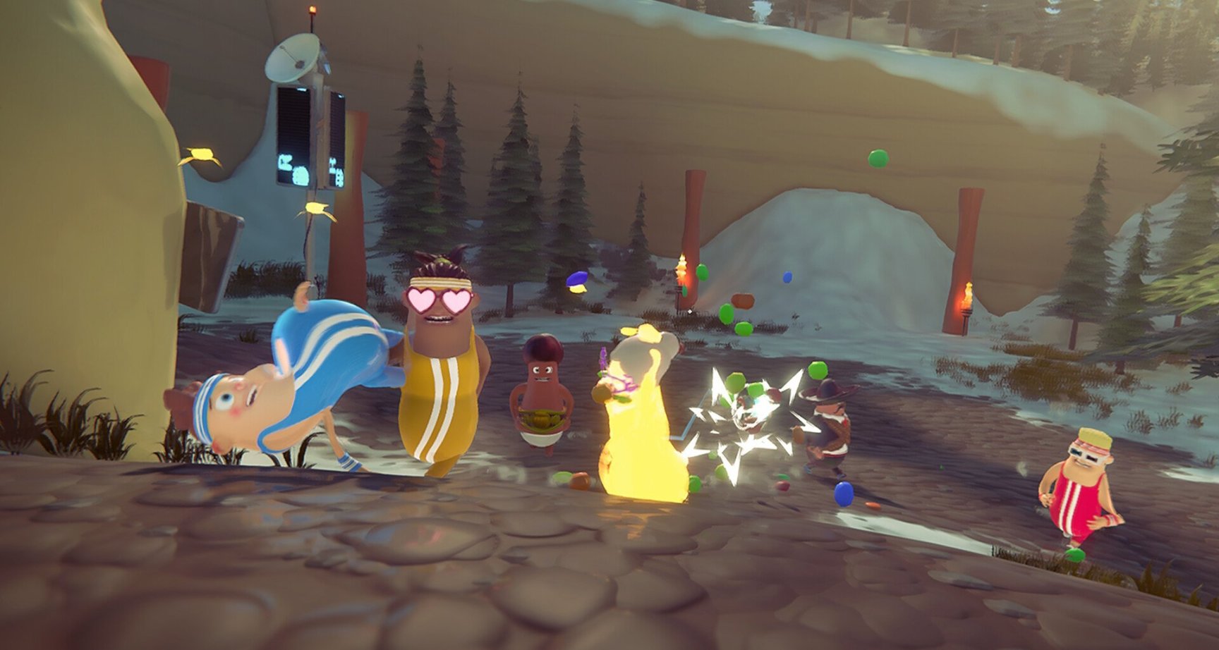 《橡膠大亂鬥》demo:本欲亂鬥爭第一，不想沙雕整活享樂趣