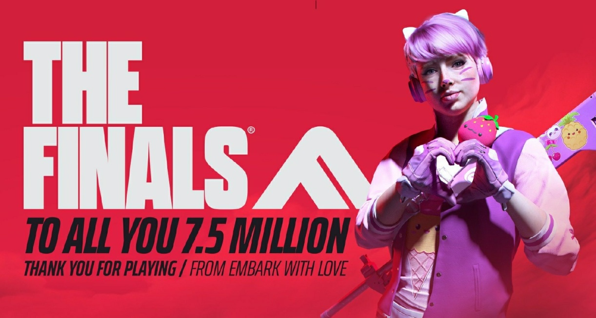《The Finals》公测结束，此次玩家数量超过750万人