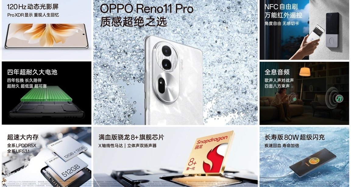 OPPO Reno11系列发布，旗舰系列性能究竟如何？