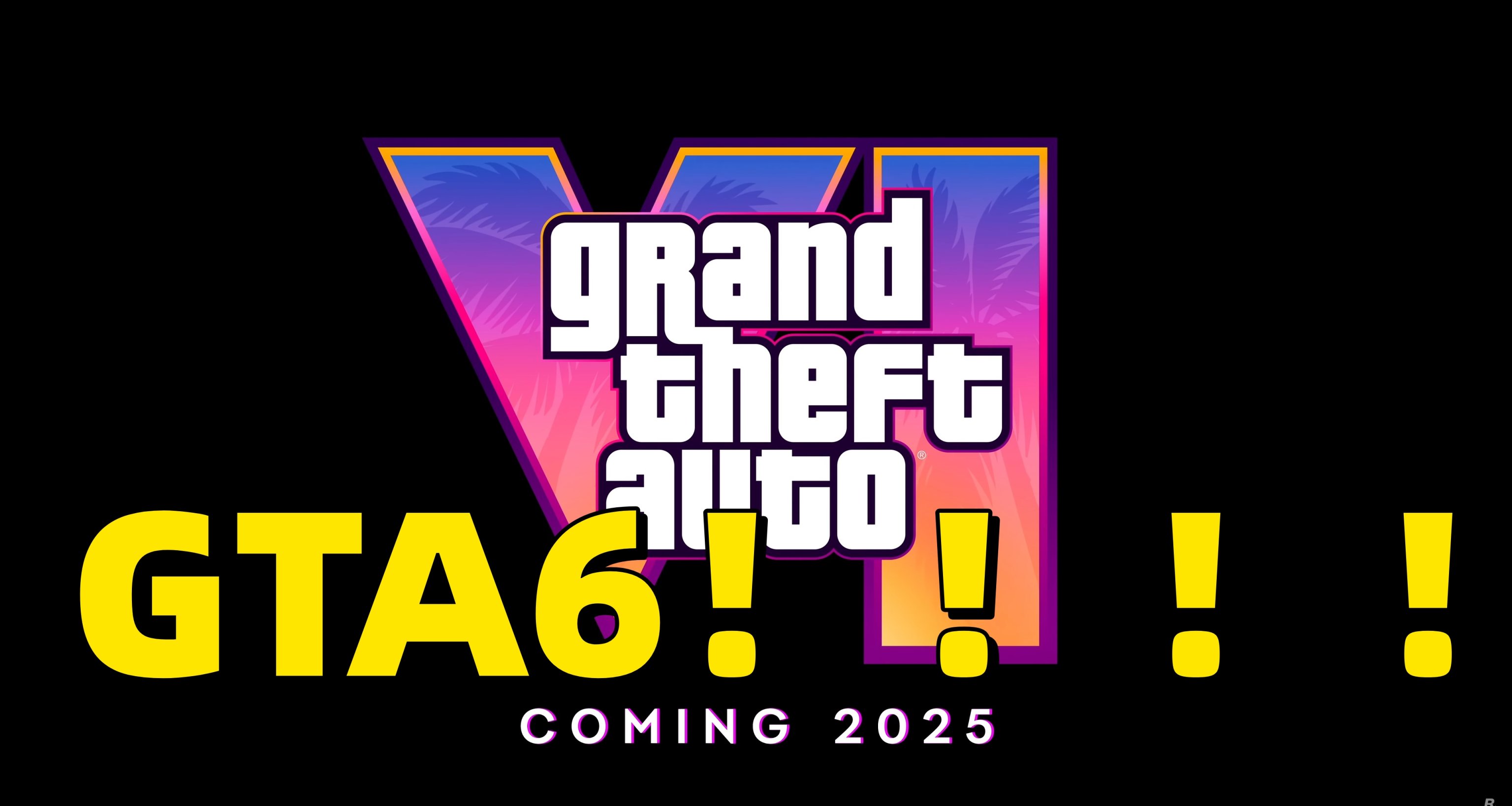 大的來了！！GTA6預告片 提前揭露！將於2025年發售！
