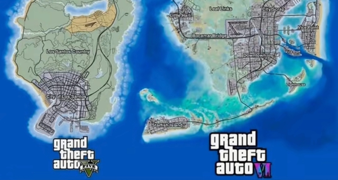 GTA6：地圖大小較上一代提升1～2倍，警車模型爆料