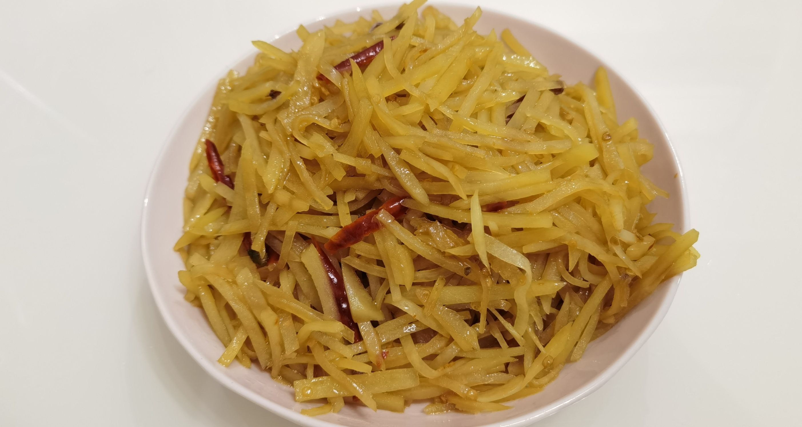 【一人食】#39   酸辣土豆絲