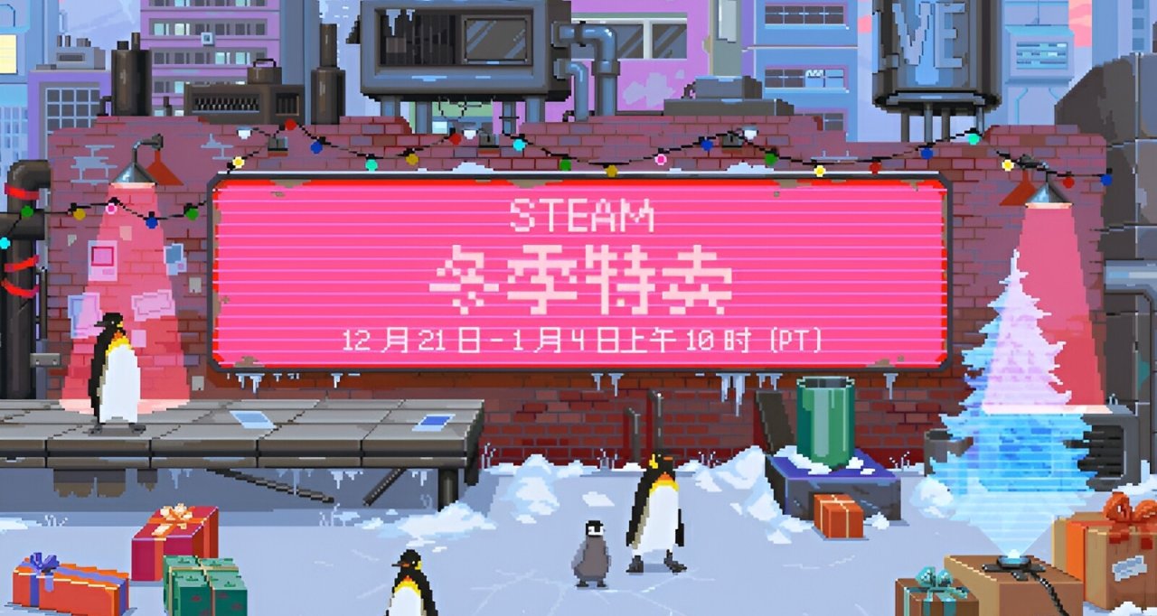 Steam 冬季特賣即將在12月22日凌晨兩點開幕！