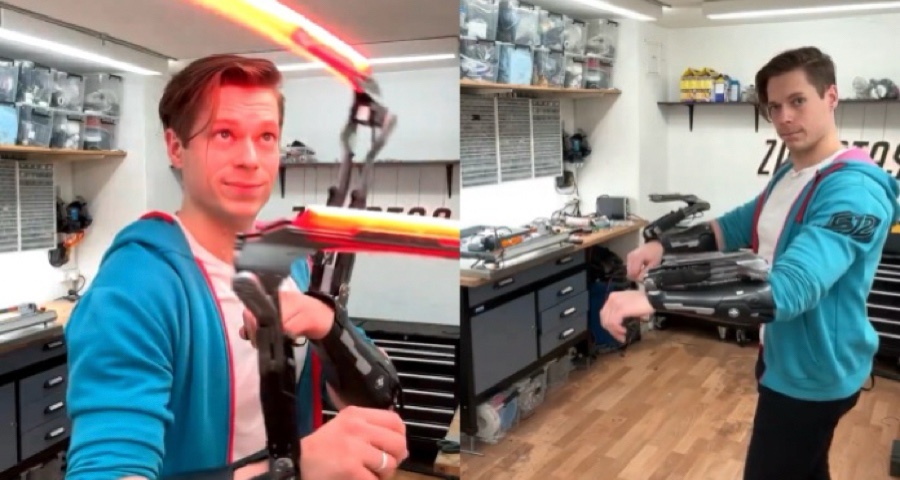 有神快拜！國外 Coser 打造可動式《賽博朋克2077》螳螂刀