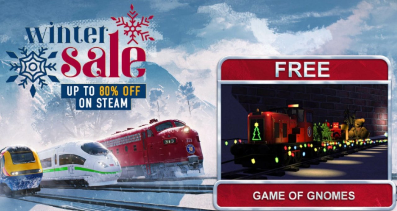 【资讯】【喜加一】2023.12.22 Steam免费领取《模拟列车》及DLC