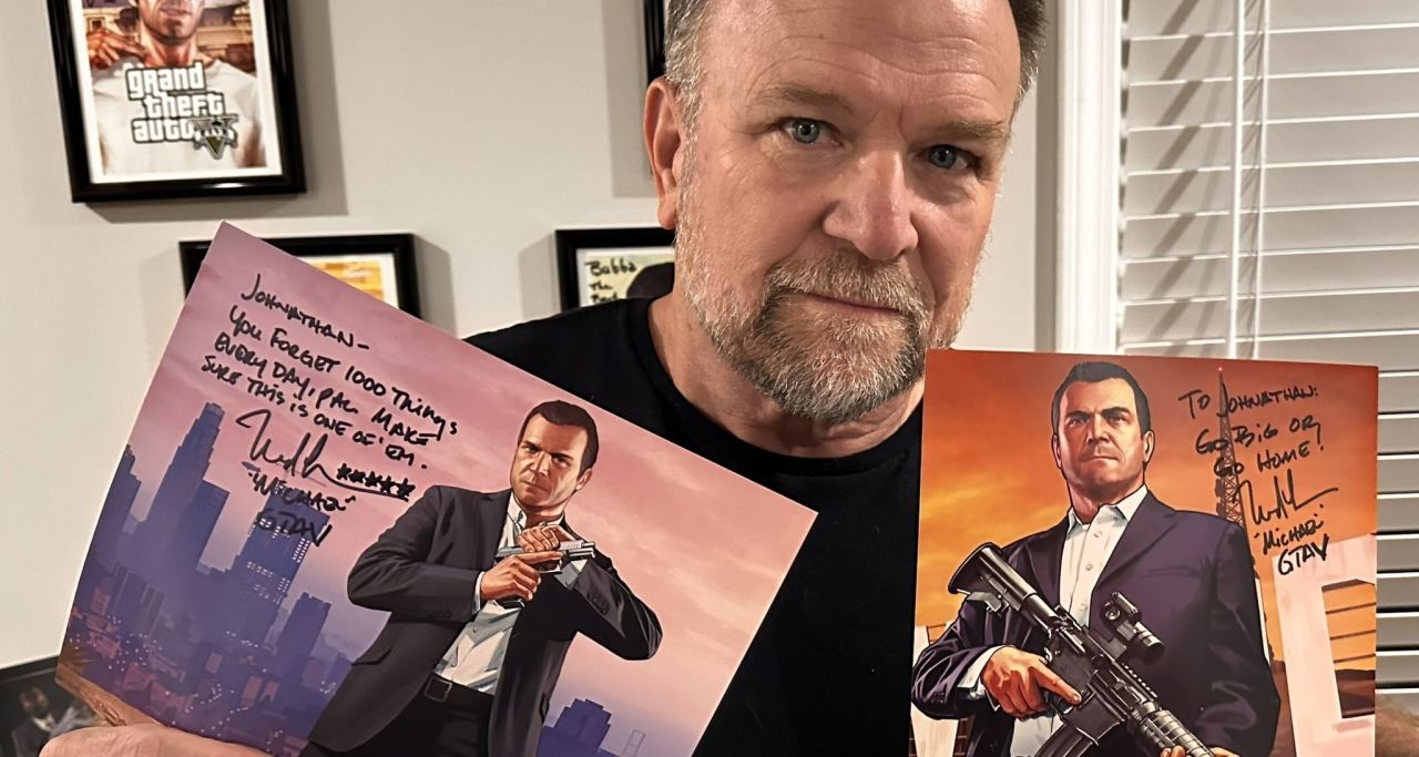 GTA5邁克的扮演者內德在直播過程中再次遭到玩家假報警