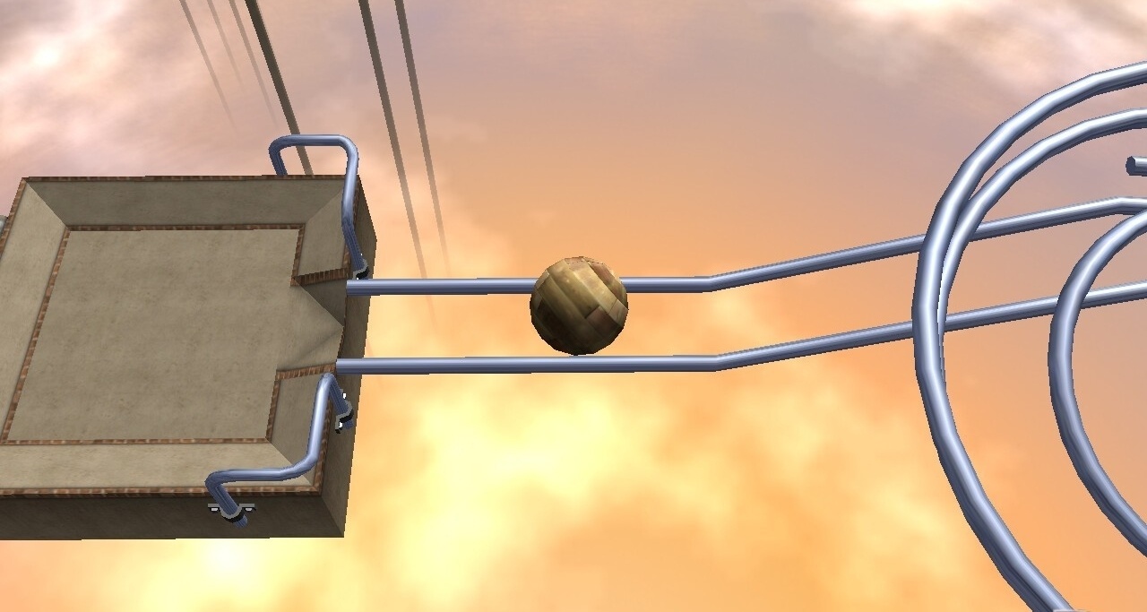 童年经典3D平台解谜游戏《平衡球》正好补个票