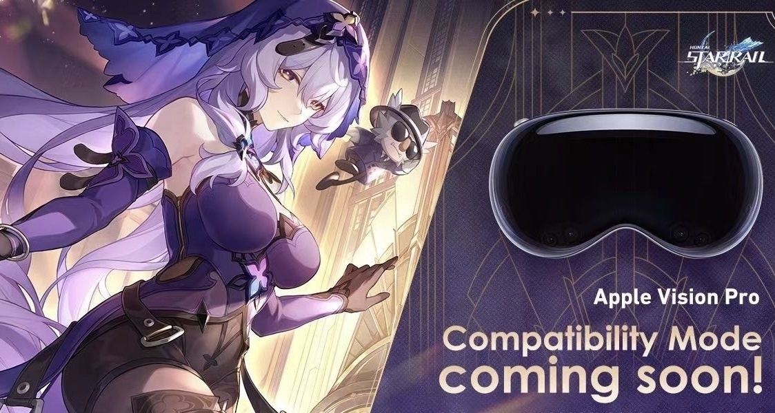 星穹铁道即将登录Apple Vision Pro
