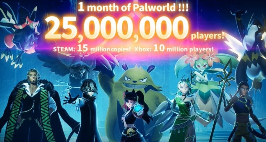 《幻兽帕鲁》玩家数突破2500万;采访中透露《艾尔登法环》DLC细节