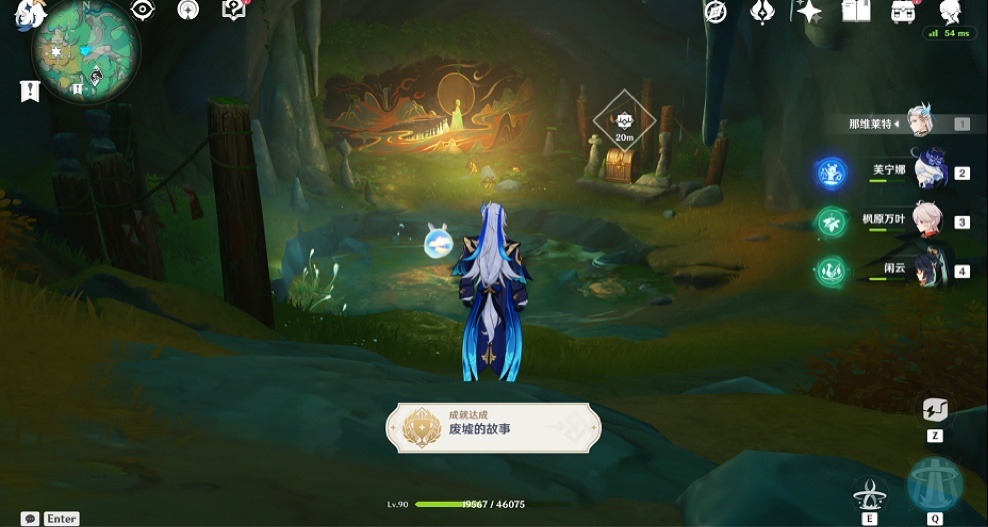 【原神V4.4】隐藏成就【废墟的故事-壁绘的面纱】获取攻略