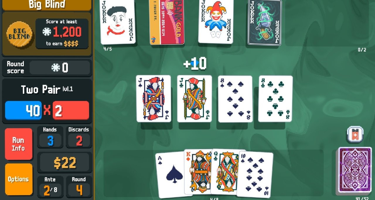 单人开发者《小丑牌》仅8小时内收入破百万美元