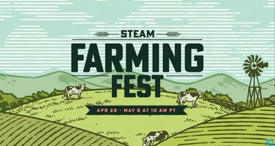 Steam官方预告片发布，“农场管理游戏节”将于 4 月 30 日开始
