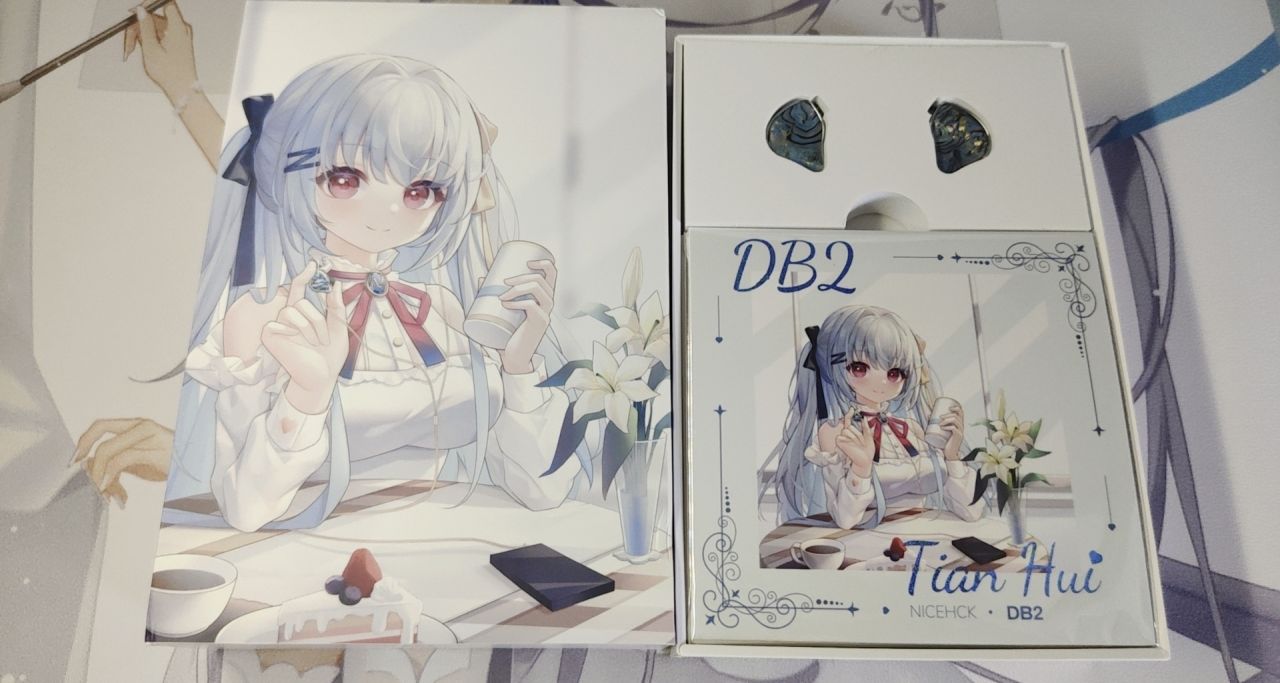 聽美少女嬌嗔，用二次元耳機-原道NiceHCK DB2