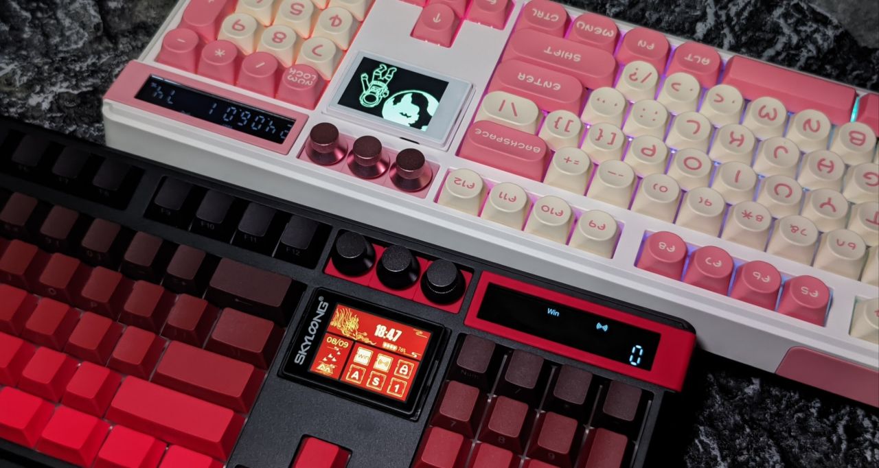 可玩性拉满的104键盘--小呆虫GK104Pro