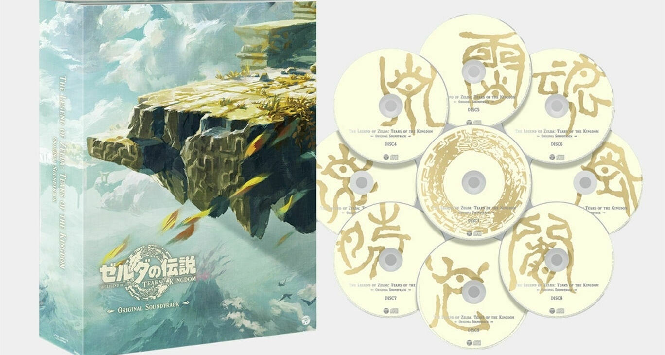 收录344首乐曲：《塞尔达传说 王国之泪》原声CD今日发售