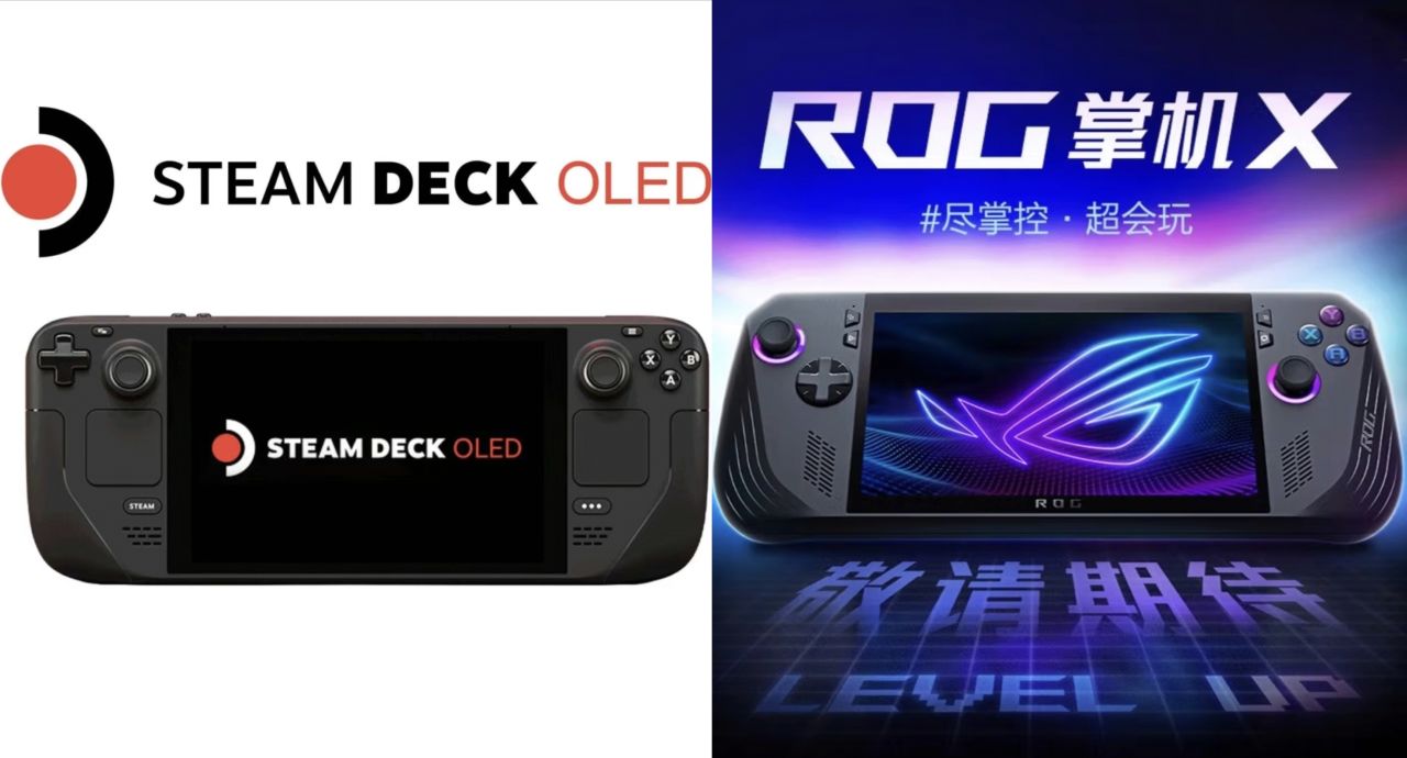 Steam Deck#2 rog新款掌机和SD相比个人看法