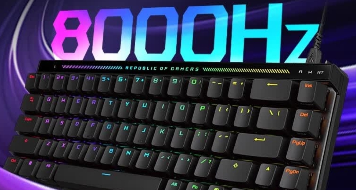 999 元 ！ROG 65% 配列 有線自研磁軸上市