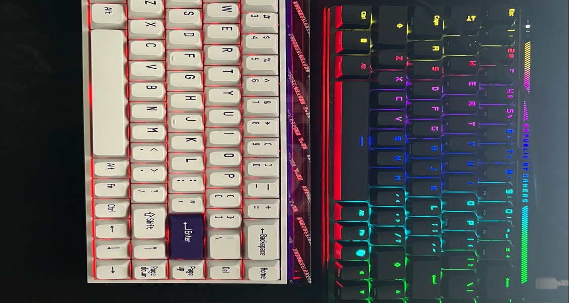 關於rog磁軸和made68pro的對比
