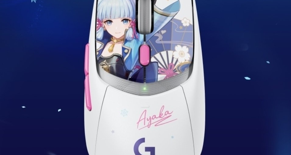 羅技x原神聯動:神裏綾華聯名款鍵盤鼠標 599起