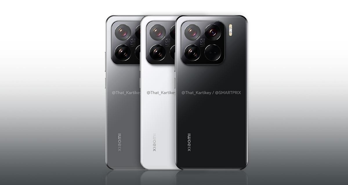 小米15 Pro渲染圖現身，有望成首批驍龍8Gen4機型。