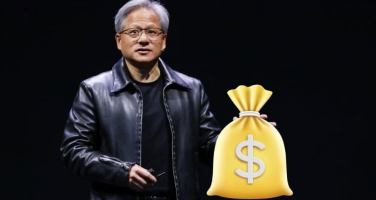 英偉達黃仁勳身價飆升！超越英特爾市值！