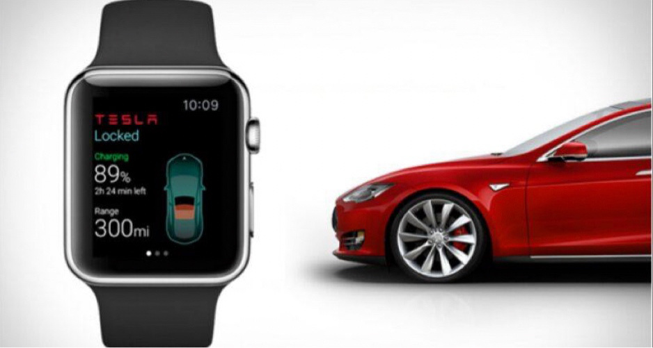 Apple Watch 有望能解锁特斯拉