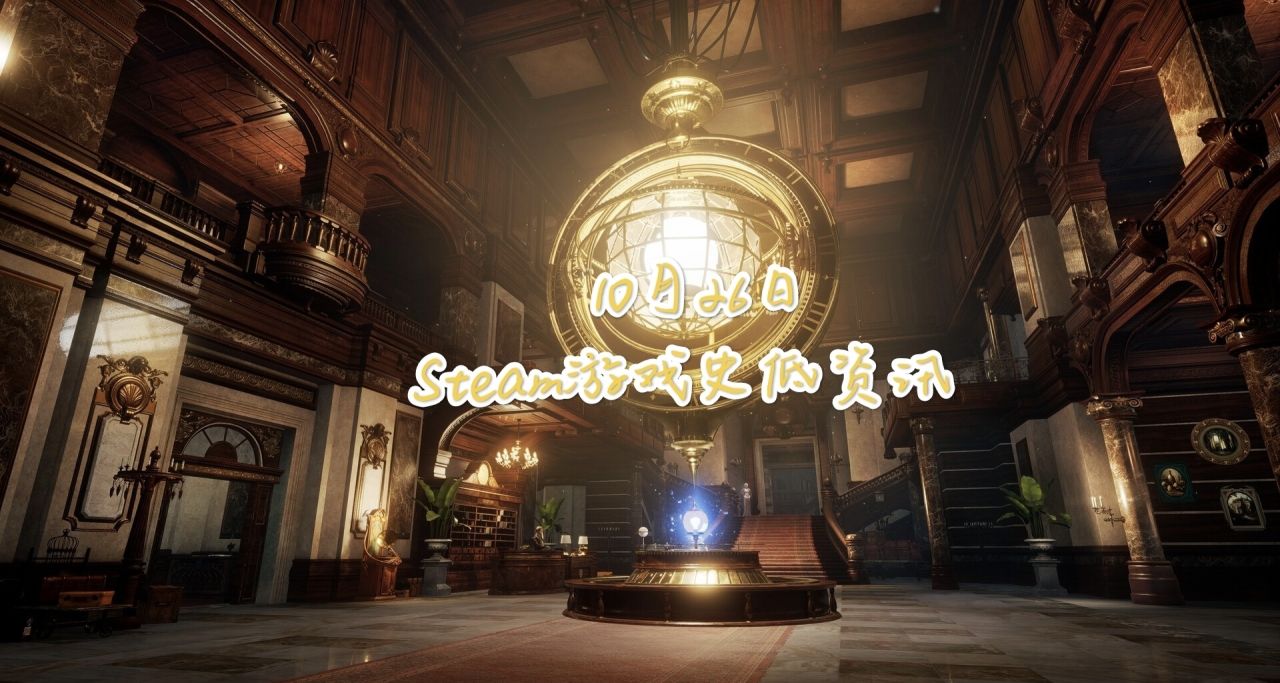 10月26日Steam史低遊戲資訊，共22款