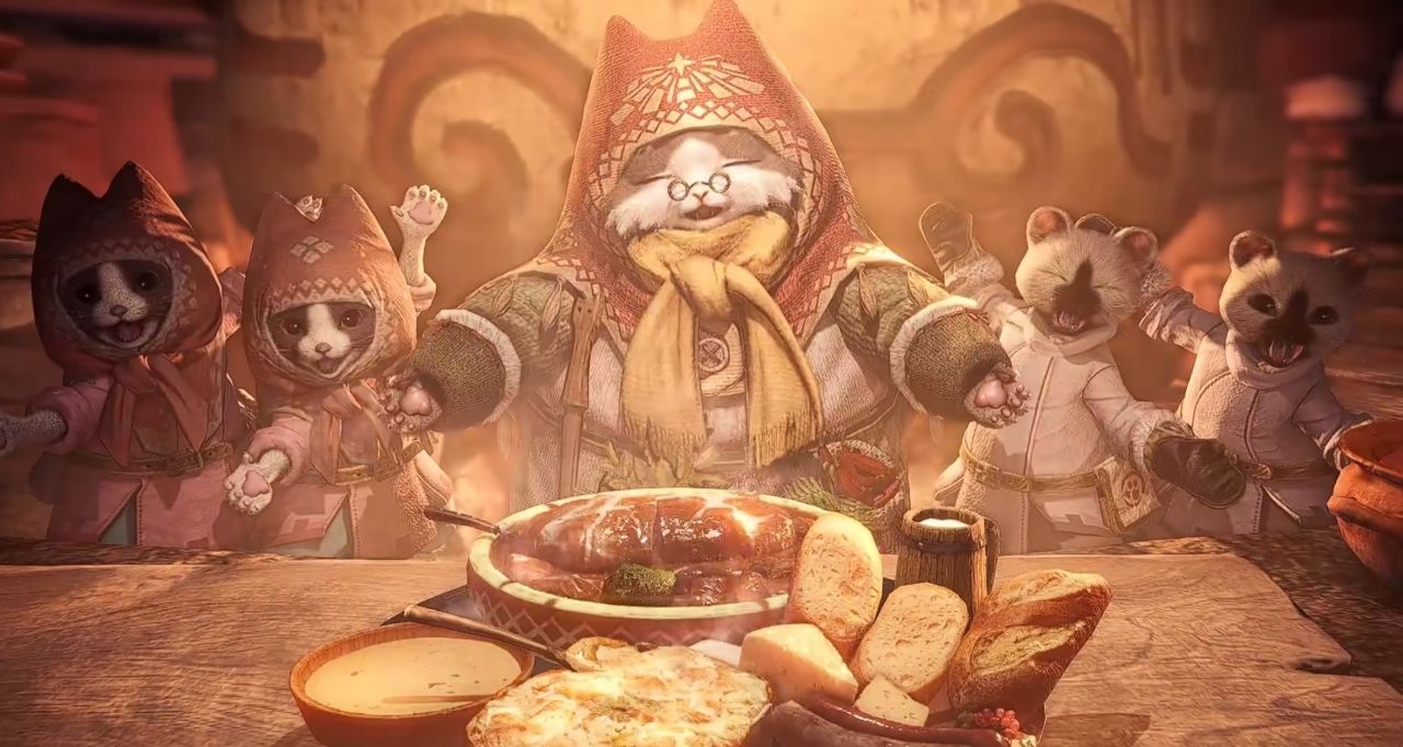 整理一波怪物獵人的貓飯合集丨誰說怪獵不是烹飪遊戲？(笑