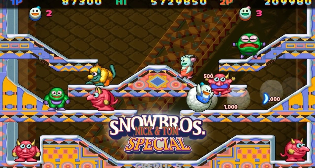 《雪人兄弟》重制新作登陆Steam 经典在延续