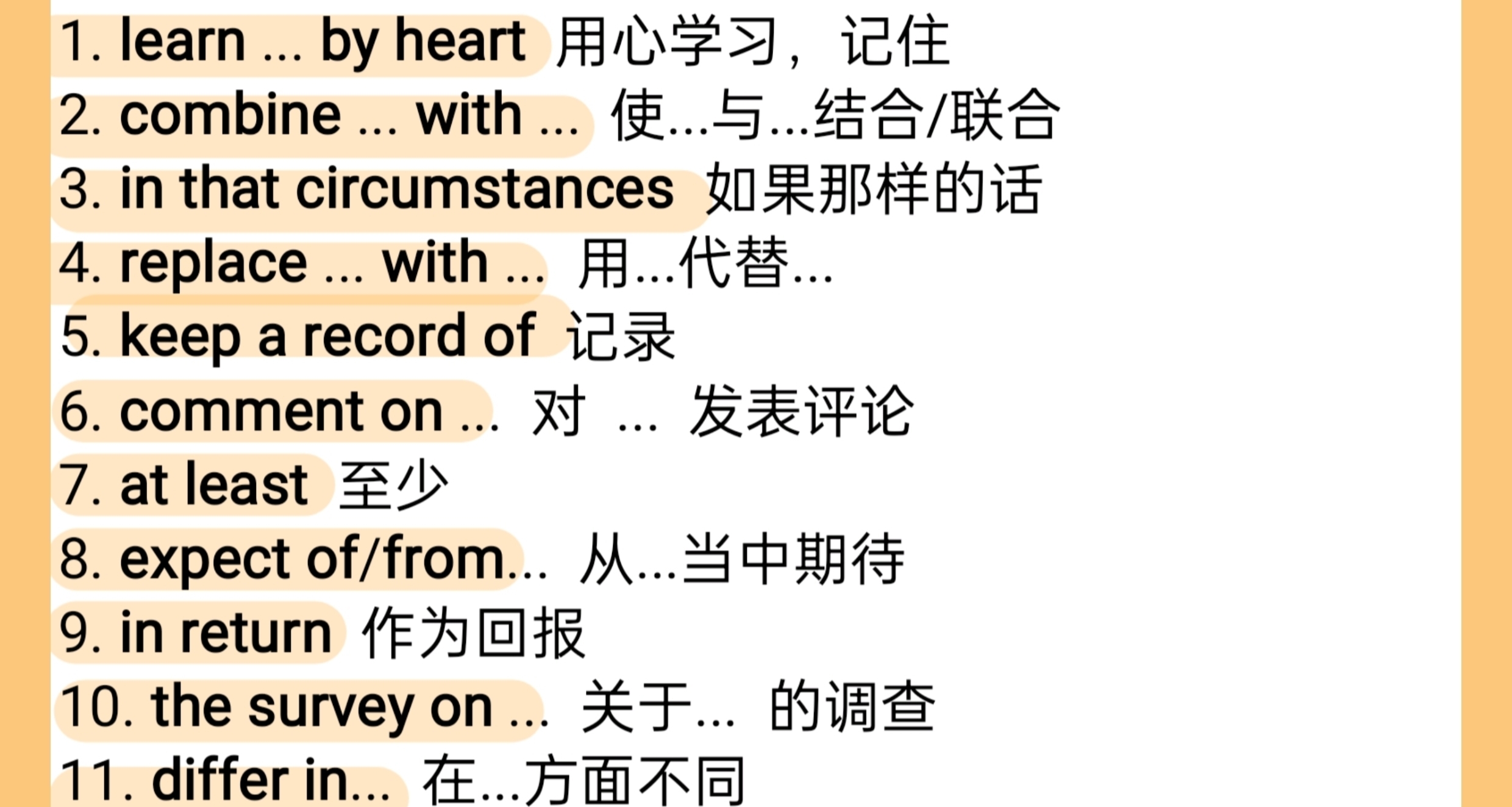 四六級高頻詞500個