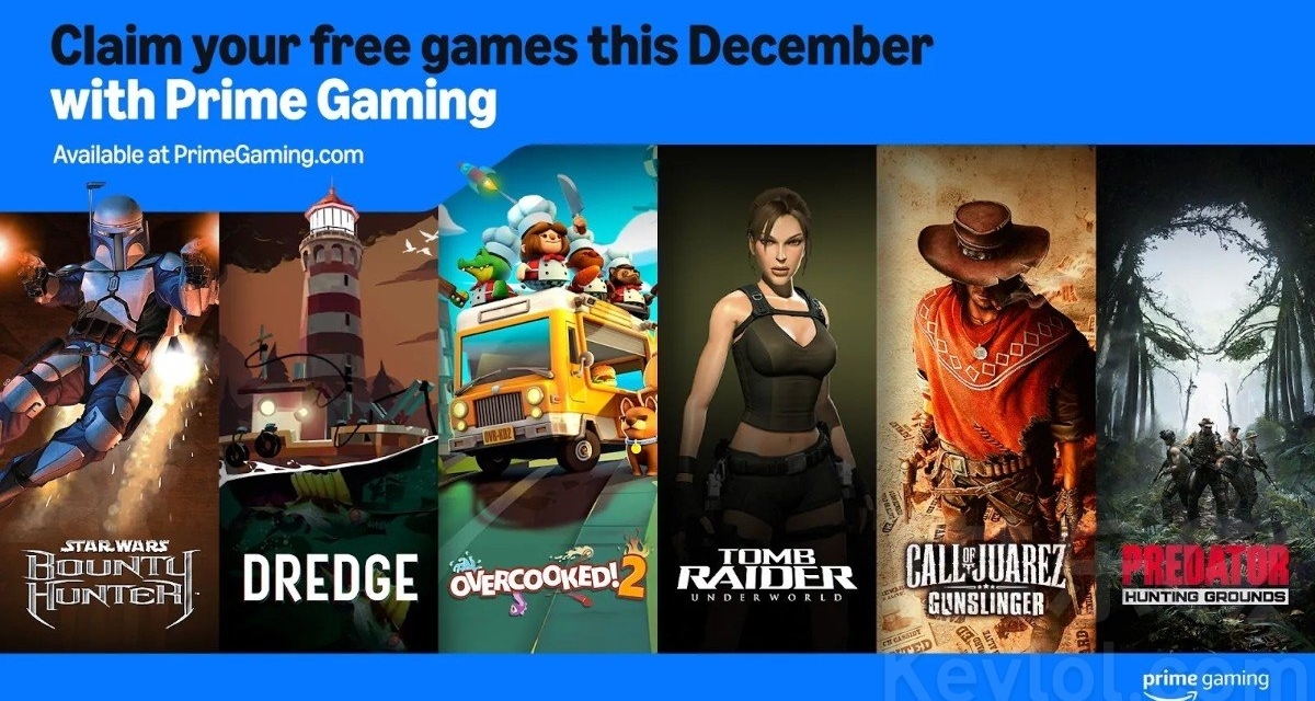 亞馬遜喜加一12月會員免費遊戲一覽