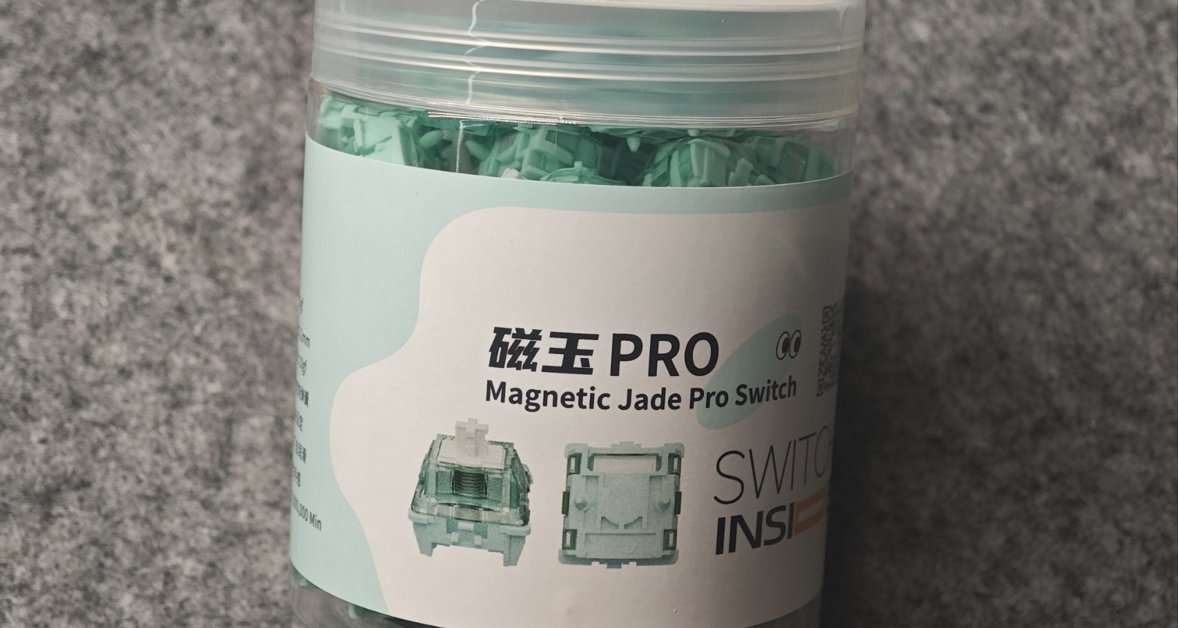 5.5元一顆的佳達隆磁玉pro軸，極高的顏值和好聽的麻將音
