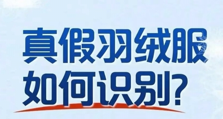 羽絨服真假分辨指南