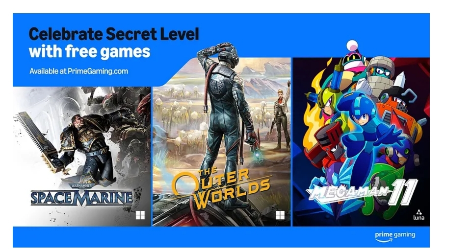 突發，亞馬遜prime會員12月5日可領遊戲加碼！！！