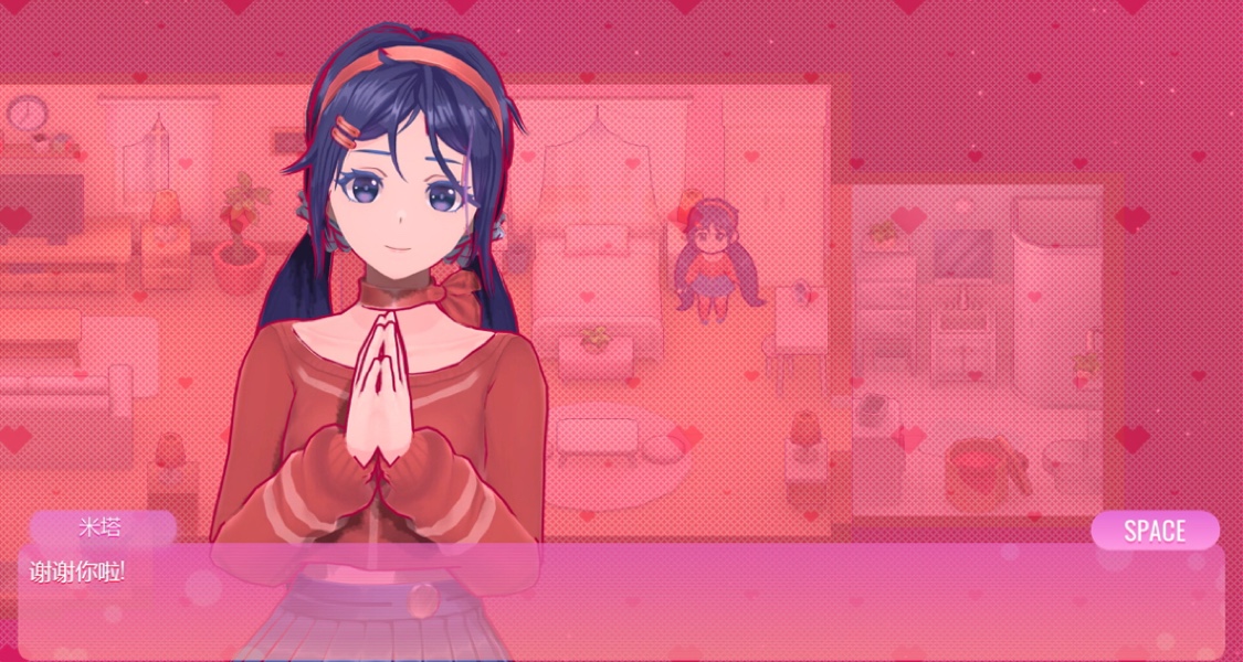 二次元恐怖类游戏《米塔》好评促销发售中~