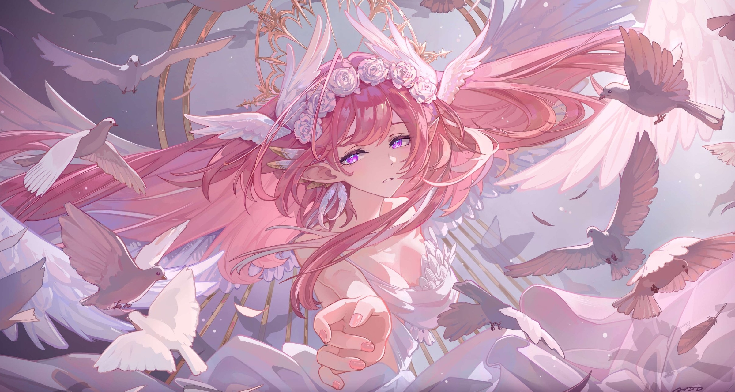 提起粉色头发的可爱女孩你会想到谁?