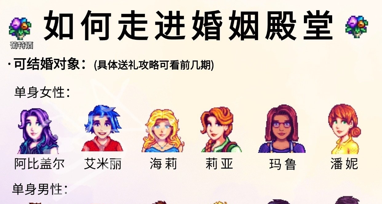 星露谷如何走進婚姻的殿堂（附搬入農舍配偶得房間）