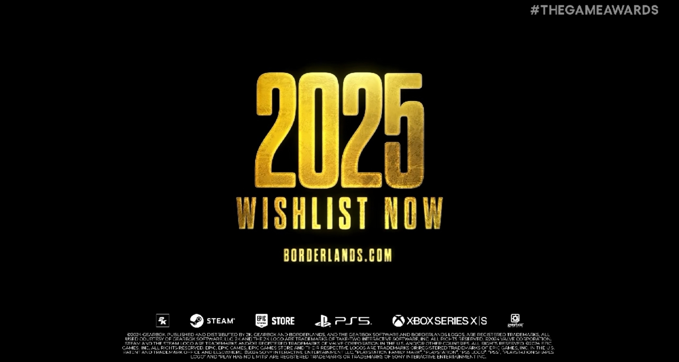 《無主之地4》公佈預告，於2025年發售