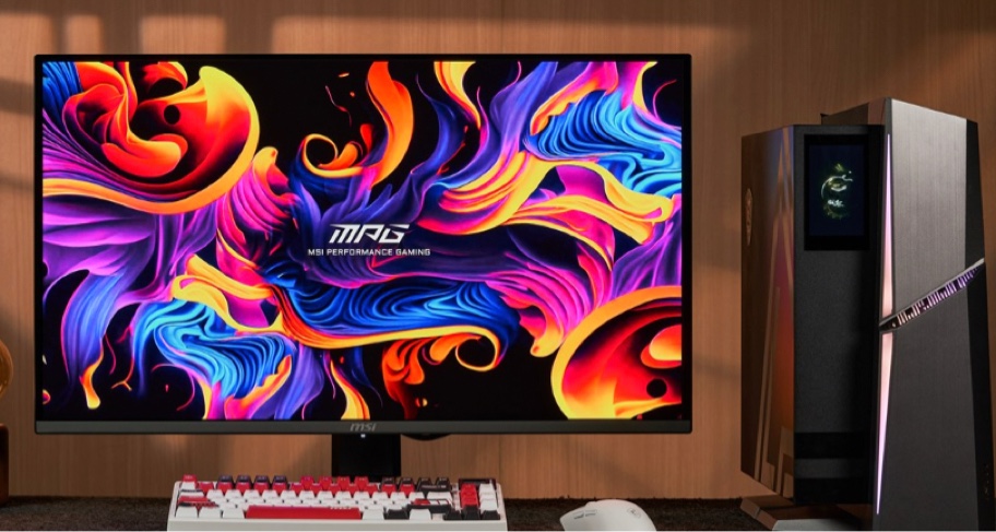 微星MPG 322URX QD-OLED顯示器預售：滿血DP 2.1加持，售價7999元