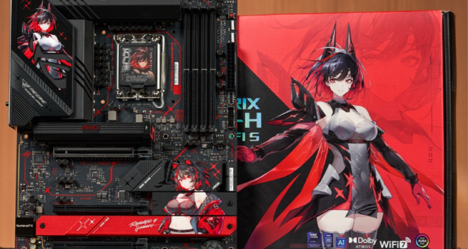 ROG STRIX Z890-H GAMING WIFI S RO姬主板：顏值與功能均出衆