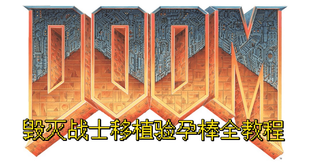 保姆级《DOOM》电子验孕棒移植教程