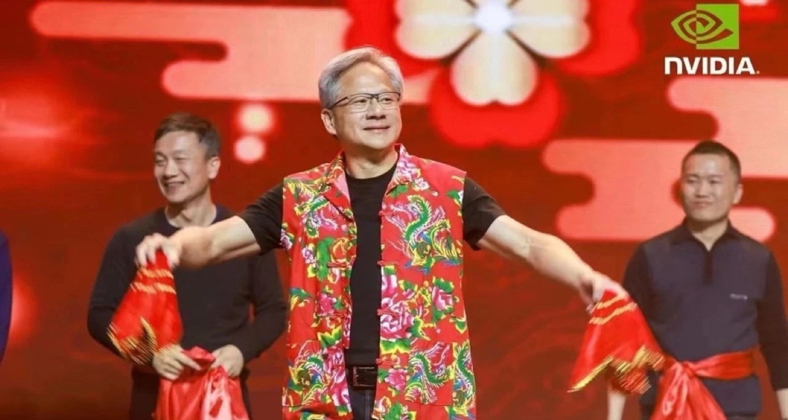 过大年啦！5090发布后，黄仁勋抵深，直面中美市场双重挑战