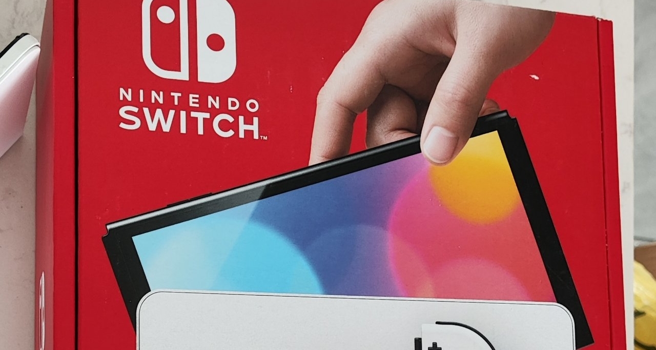 給姐姐買了switch