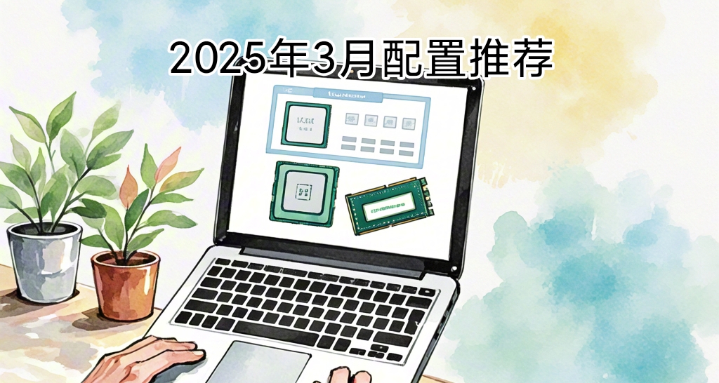 2025年3月配置推薦 (一千五到萬元）