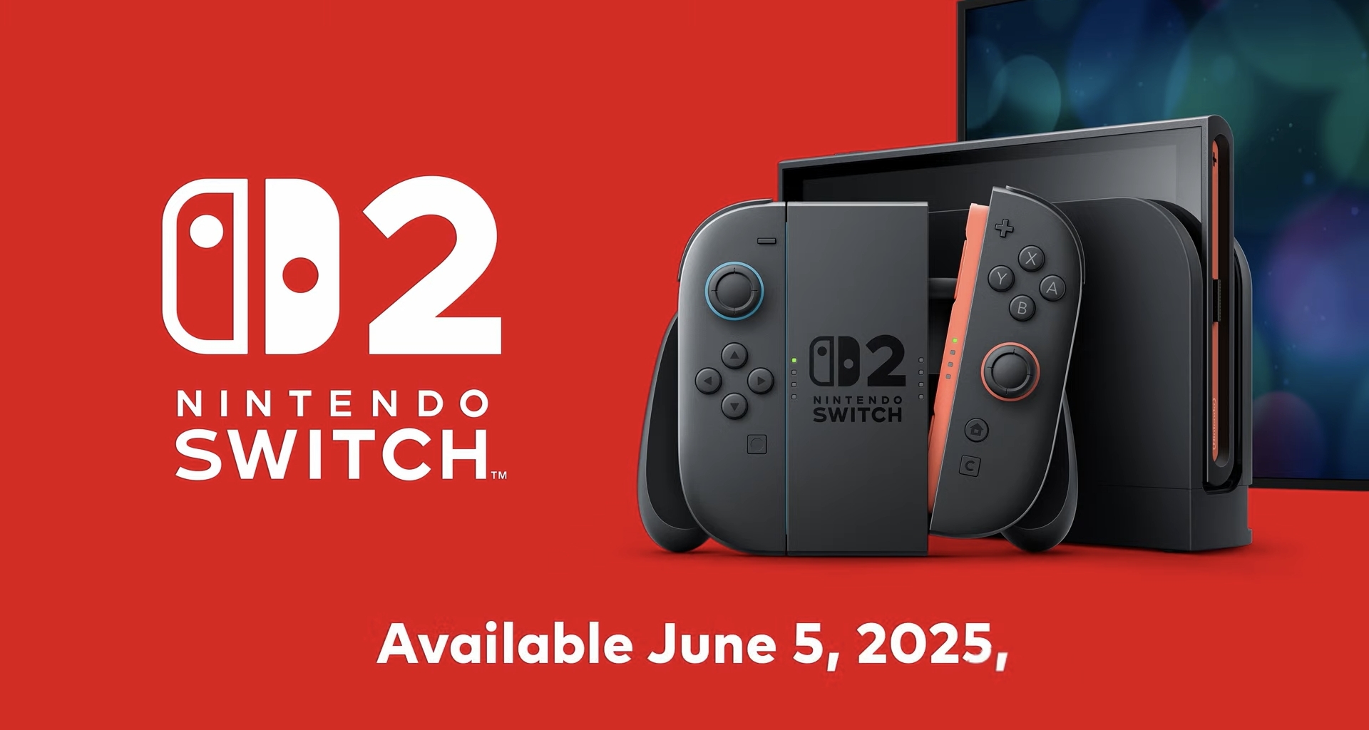 京東自營開啓Switch 2港版預約，6月5日10點正式開售