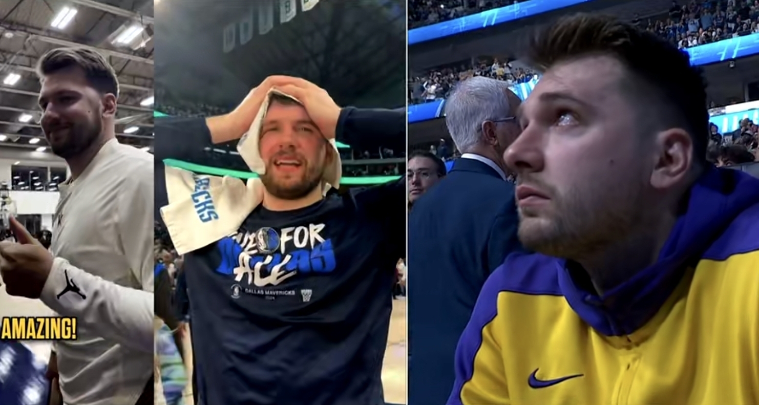 首次回到獨行俠!東契奇嘴脣顫抖，飽含熱淚!