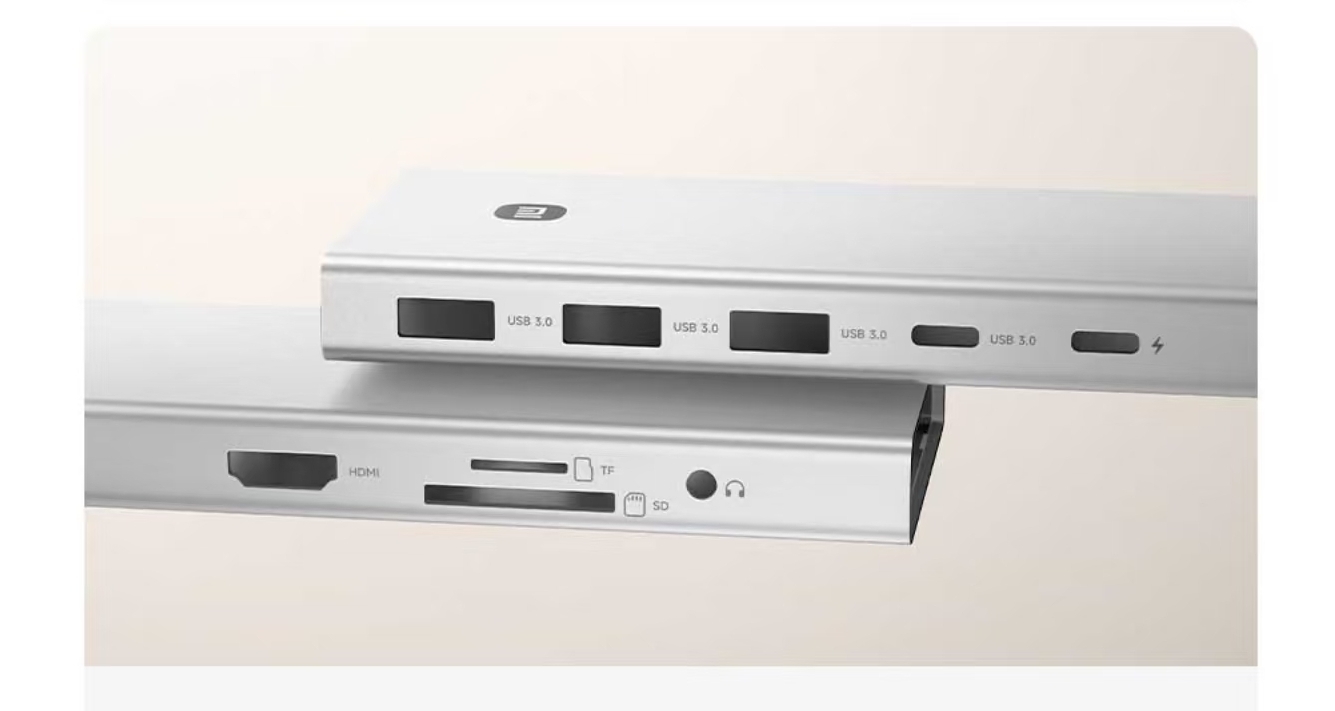 小米 Type-C 十合一擴展塢：全能擴展，輕薄本的終極搭檔