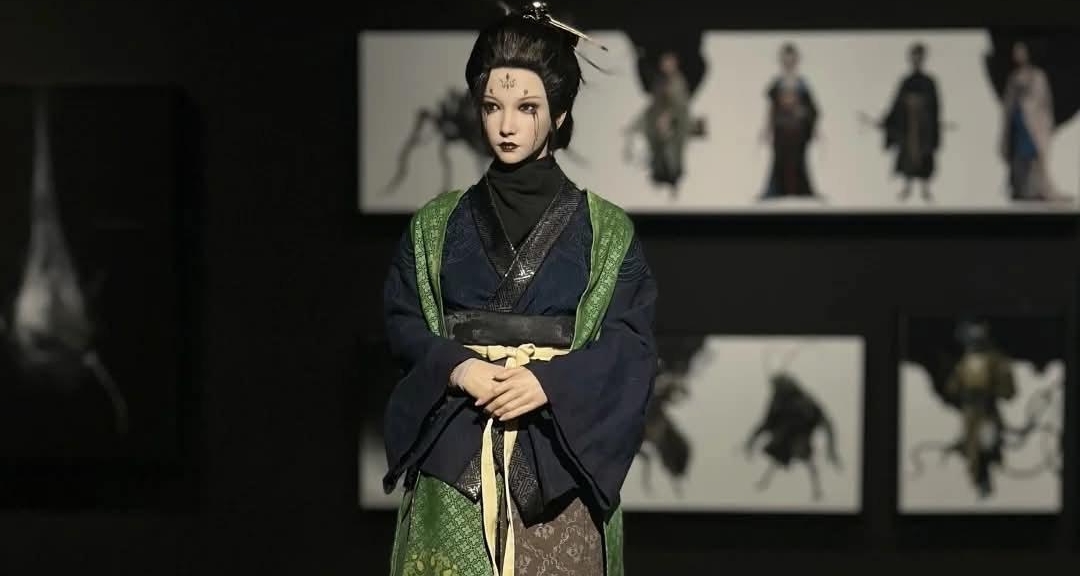 《黑神话：悟空》四妹雕像