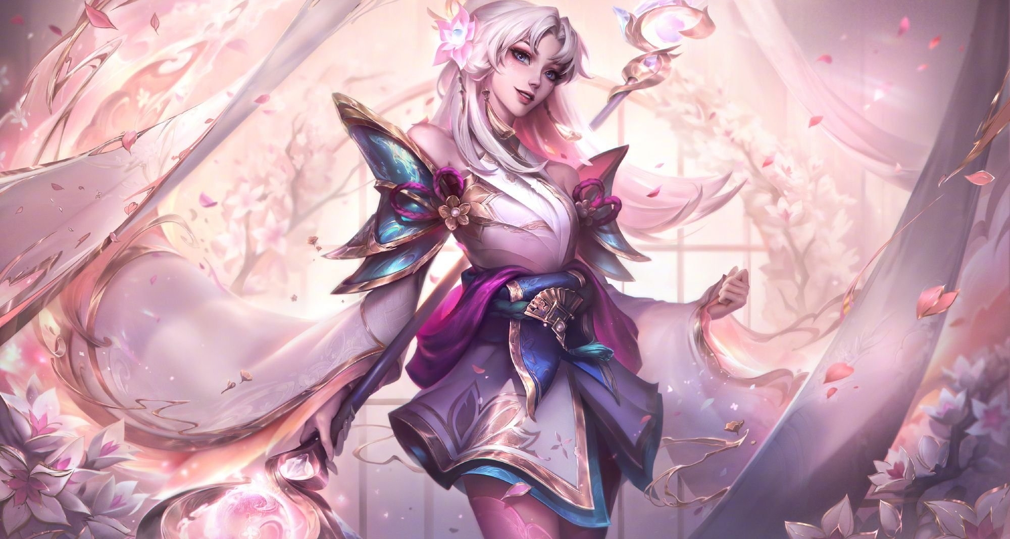 《英雄联盟》灵魂莲华皮肤上新：至臻拉克丝