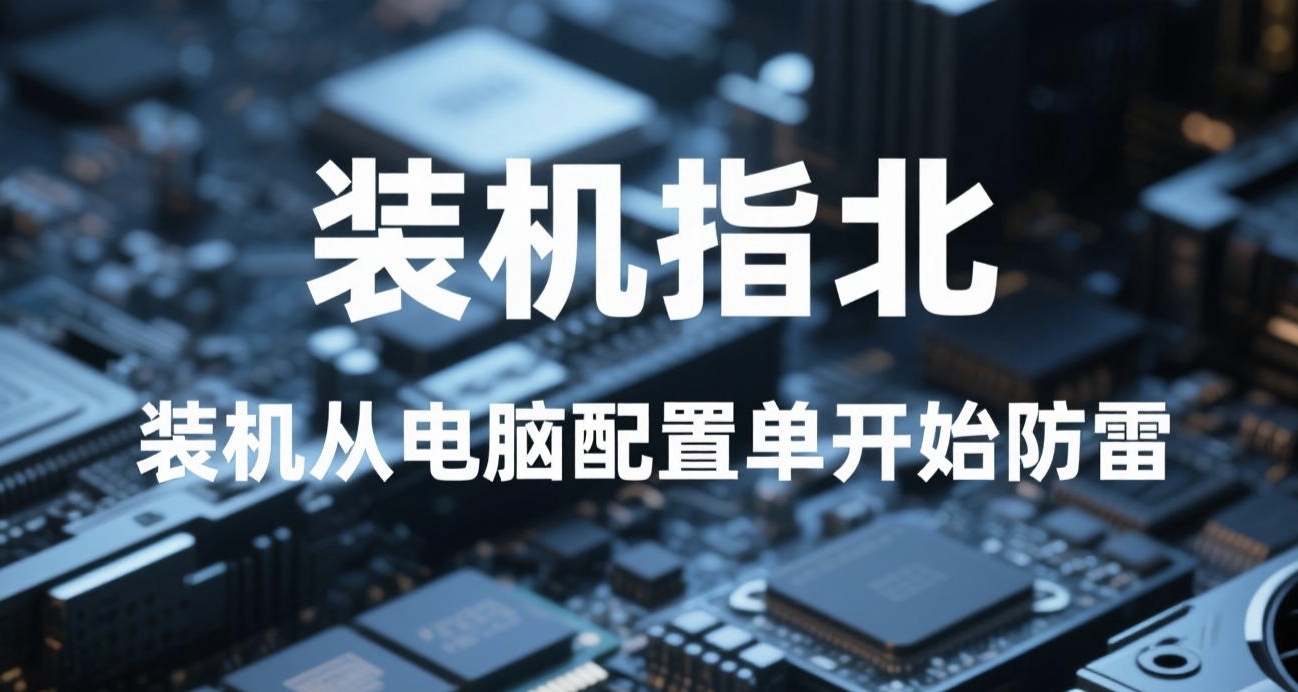 【裝機指北】裝機從電腦配置單開始防雷